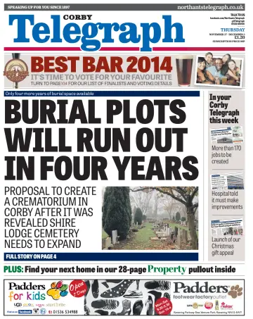 Northants Evening Telegraph - 27 Nov 2014