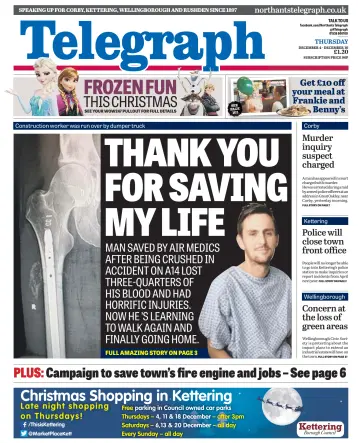 Northants Evening Telegraph - 4 Dec 2014
