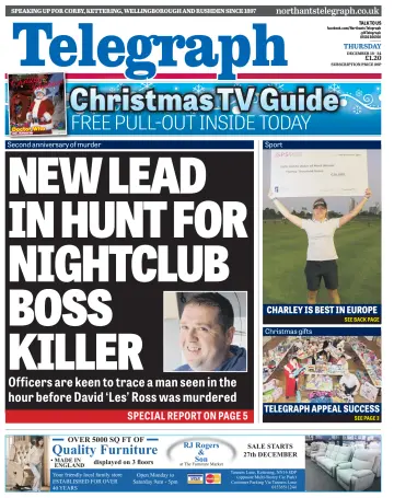 Northants Evening Telegraph - 18 Dec 2014