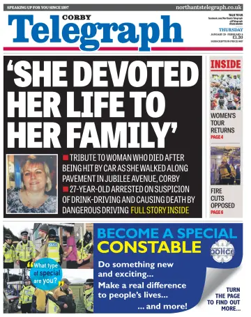 Northants Evening Telegraph - 29 Jan 2015