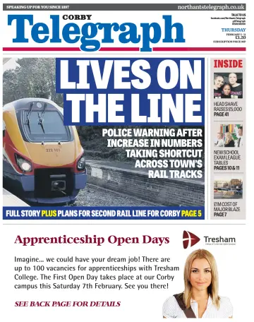 Northants Evening Telegraph - 5 Feb 2015