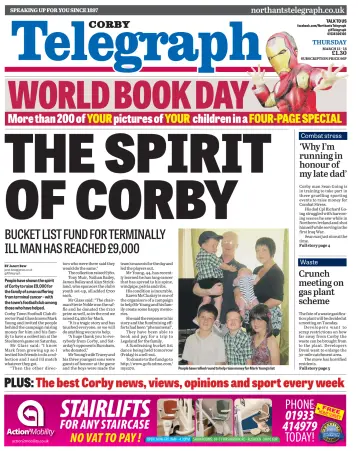 Northants Evening Telegraph - 12 Mar 2015