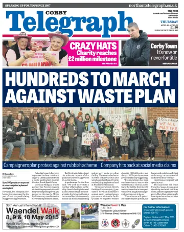 Northants Evening Telegraph - 16 Apr 2015