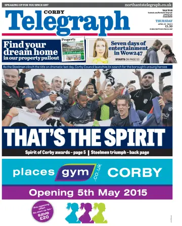 Northants Evening Telegraph - 30 Apr 2015