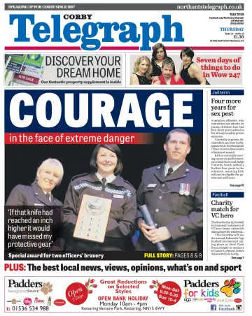 Northants Evening Telegraph - 21 May 2015