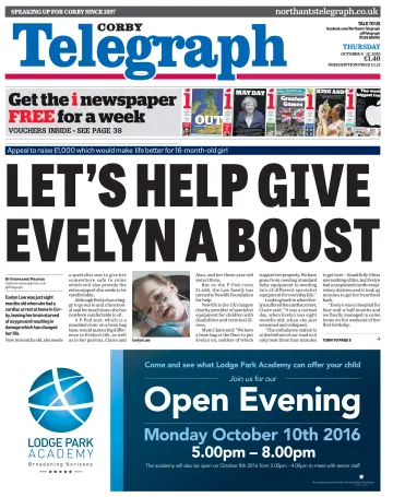 Northants Evening Telegraph - 6 Oct 2016