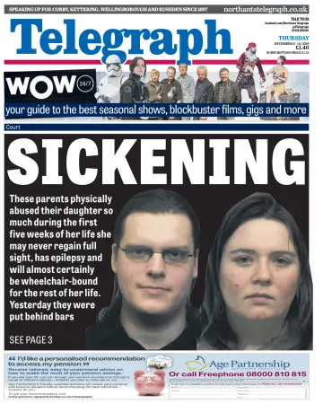 Northants Evening Telegraph - 8 Dec 2016