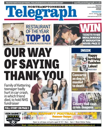 Northants Evening Telegraph - 26 Jul 2018