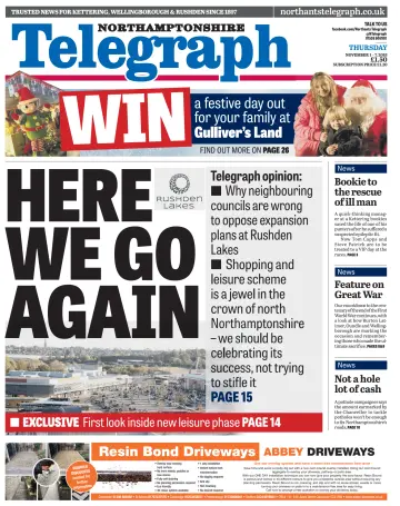 Northants Evening Telegraph - 1 Nov 2018