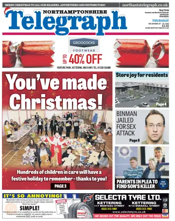 Northants Evening Telegraph - 20 Dec 2018