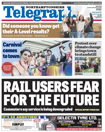 Northants Evening Telegraph - 22 Aug 2019