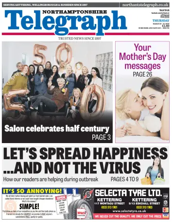 Northants Evening Telegraph - 19 Mar 2020