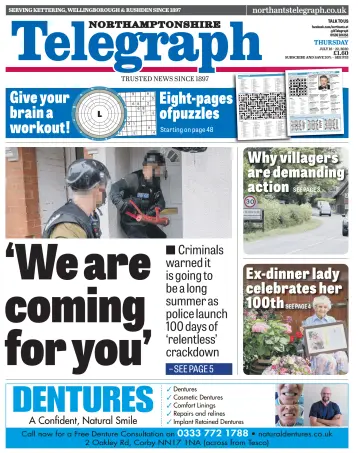 Northants Evening Telegraph - 16 Jul 2020