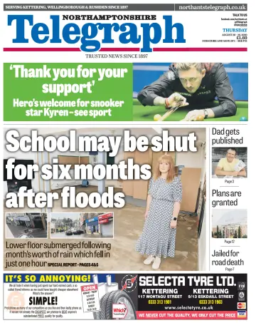Northants Evening Telegraph - 20 Aug 2020