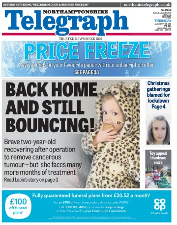 Northants Evening Telegraph - 7 Jan 2021