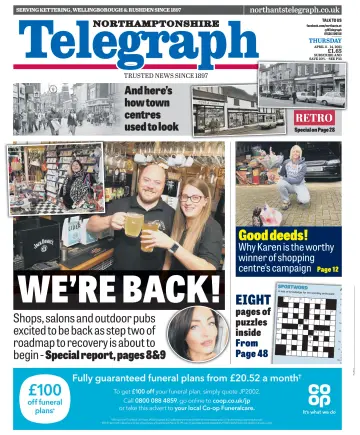 Northants Evening Telegraph - 8 Apr 2021