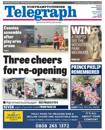 Northants Evening Telegraph - 15 Apr 2021