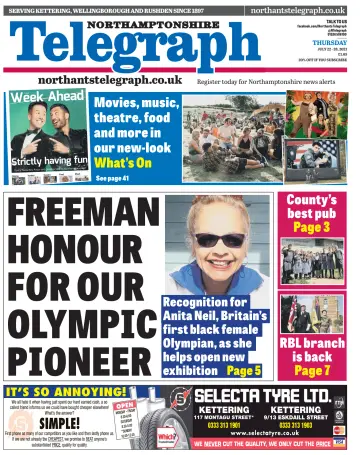Northants Evening Telegraph - 22 Jul 2021