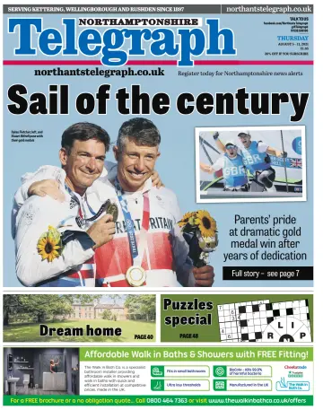 Northants Evening Telegraph - 5 Aug 2021