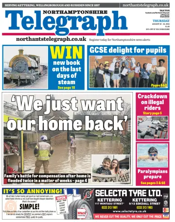 Northants Evening Telegraph - 19 Aug 2021