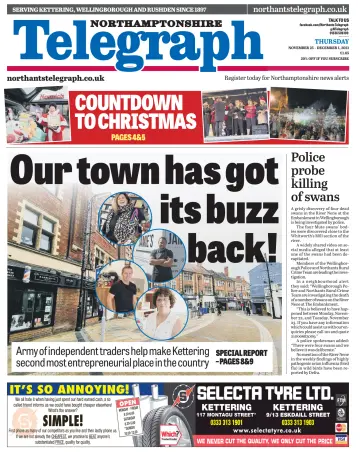 Northants Evening Telegraph - 25 Nov 2021