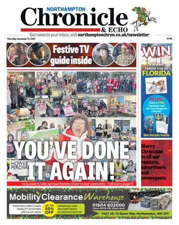 The Northampton Chronicle and Echo - 21 déc. 2023
