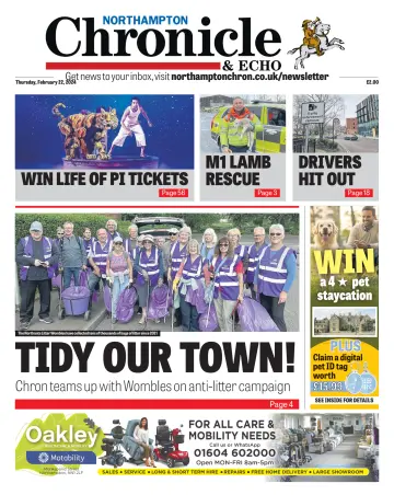 The Northampton Chronicle and Echo - 22 Feabh 2024