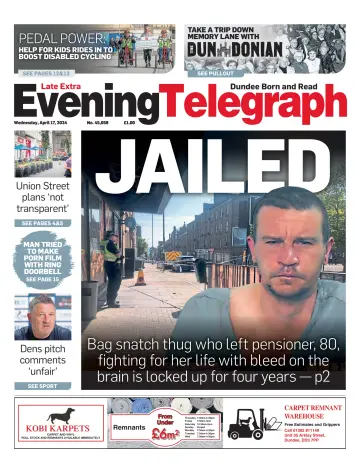 Evening Telegraph (First Edition) - 17 4月 2024