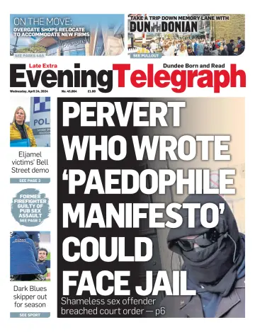 Evening Telegraph (First Edition) - 24 4月 2024