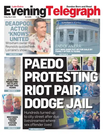 Evening Telegraph (First Edition) - 17 May 2024
