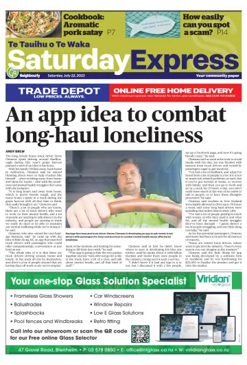 The Saturday Express, Marlborough - 22 Jul 2023