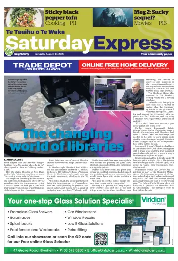 The Saturday Express, Marlborough - 19 Aug 2023