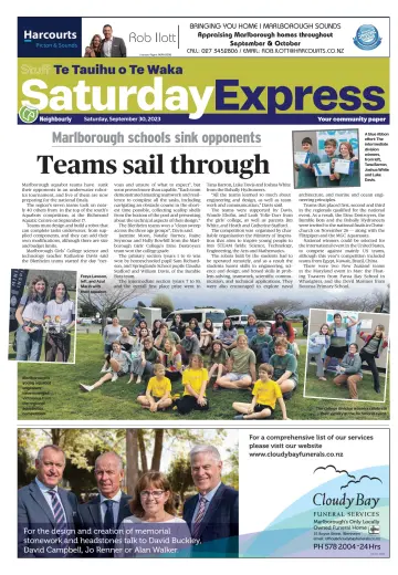 The Saturday Express, Marlborough - 30 Sep 2023
