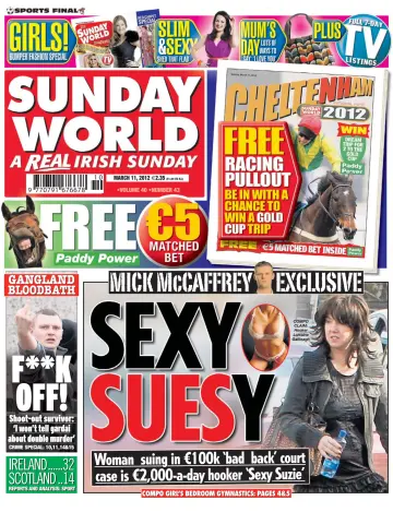 Sunday World (Ireland) - 11 Mar 2012