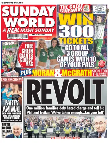Sunday World (Ireland) - 1 Apr 2012
