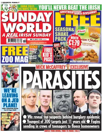 Sunday World (Ireland) - 13 May 2012