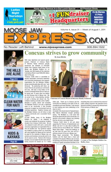 Moose Jaw Express.com - 4 Aug 2011