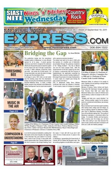 Moose Jaw Express.com - 22 Sep 2011