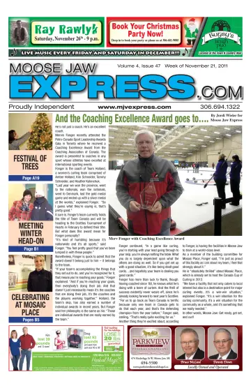 Moose Jaw Express.com - 24 Nov 2011