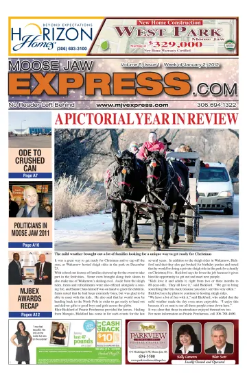 Moose Jaw Express.com - 5 Jan 2012