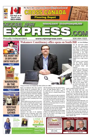 Moose Jaw Express.com - 23 Feb 2012