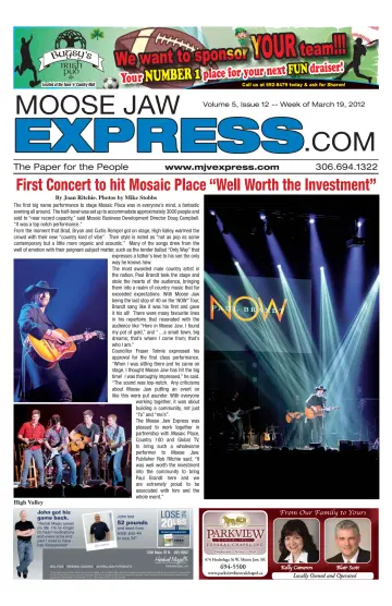 Moose Jaw Express.com - 22 Mar 2012
