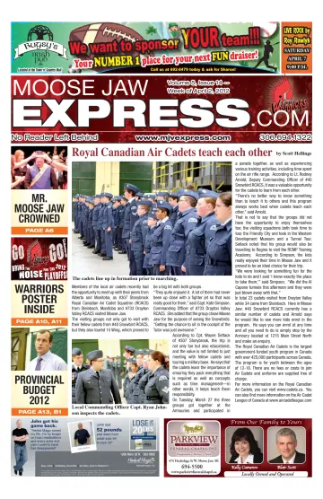 Moose Jaw Express.com - 5 Apr 2012