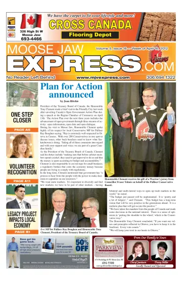 Moose Jaw Express.com - 19 Apr 2012