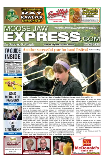 Moose Jaw Express.com - 24 May 2012