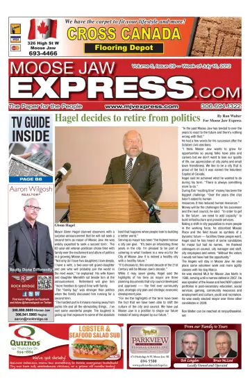 Moose Jaw Express.com - 19 Jul 2012