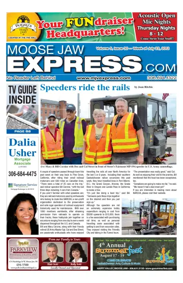 Moose Jaw Express.com - 26 Jul 2012