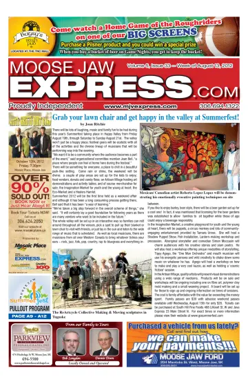 Moose Jaw Express.com - 16 Aug 2012
