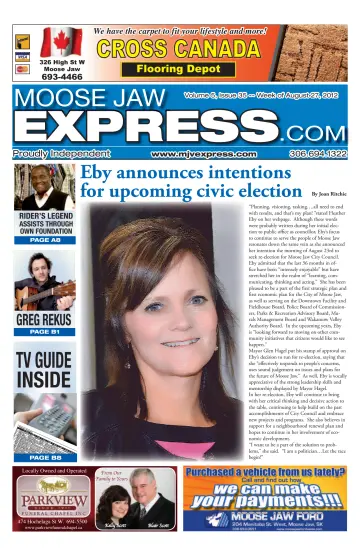 Moose Jaw Express.com - 30 Aug 2012