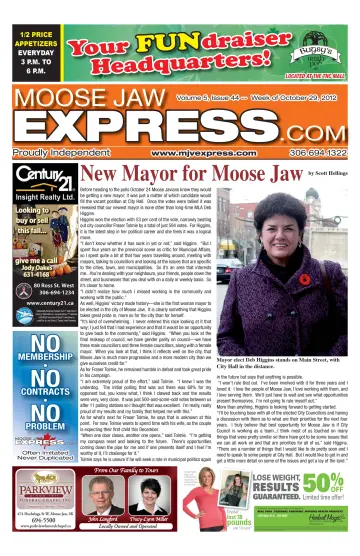 Moose Jaw Express.com - 1 Nov 2012